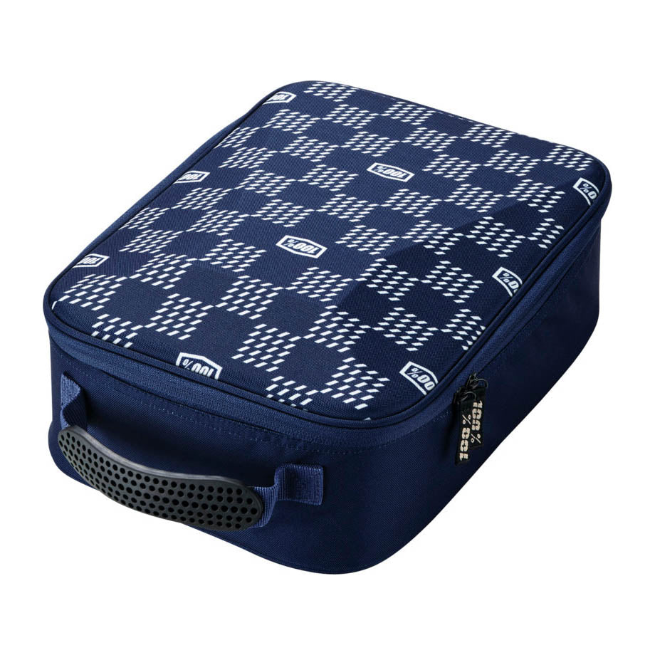 Louis Goggle Case - Navy/Grey
