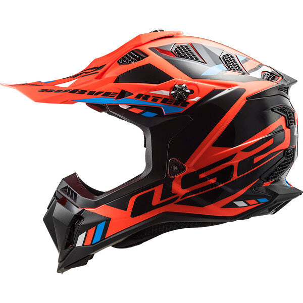 MX700 Subverter Evo II Stomp Helmet - Orange/Blac