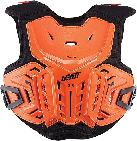 Youth 2.5 Chest Protector - Orange/Black
