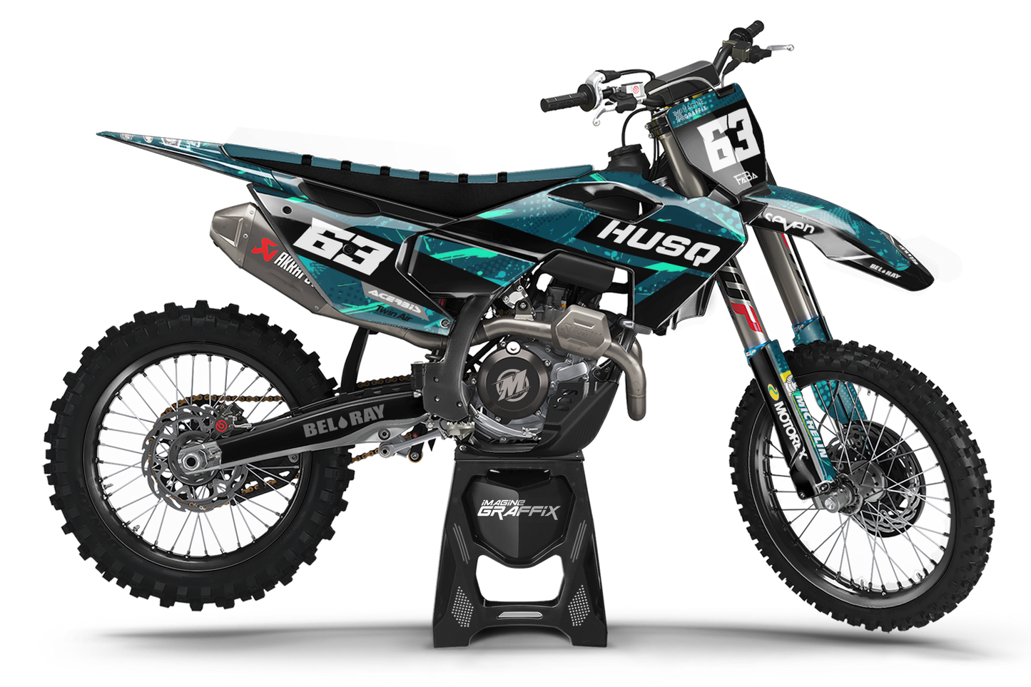 Husqvarna - Blue Fade