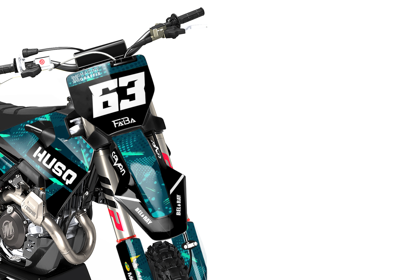 Husqvarna - Blue Fade