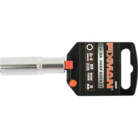 Tork Craft Fixman 1/4" DR Deep Socket 10mm