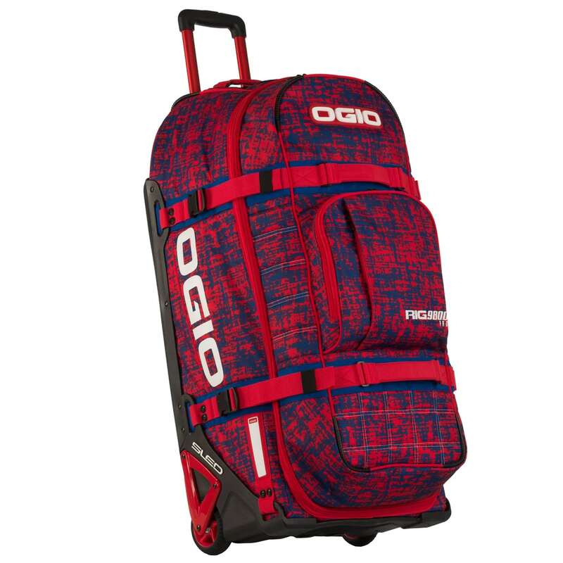 Wheeled Bag Chaos Blue/Red
