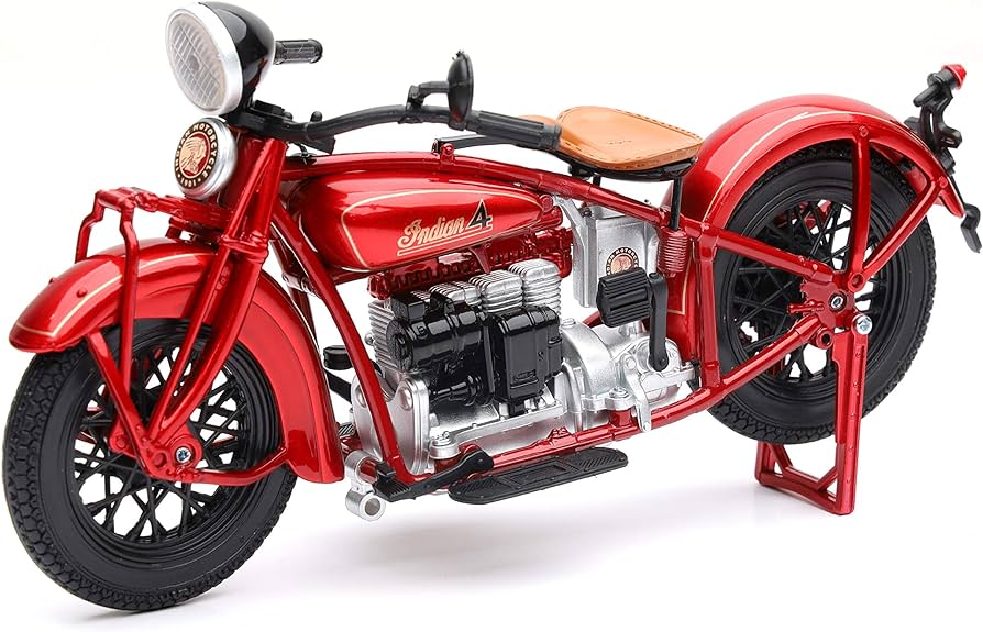 1/12 1930 Indian Sport 4 Red