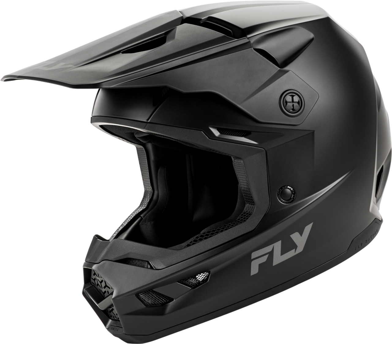 Kinetic Helmet- Solid Matte Black