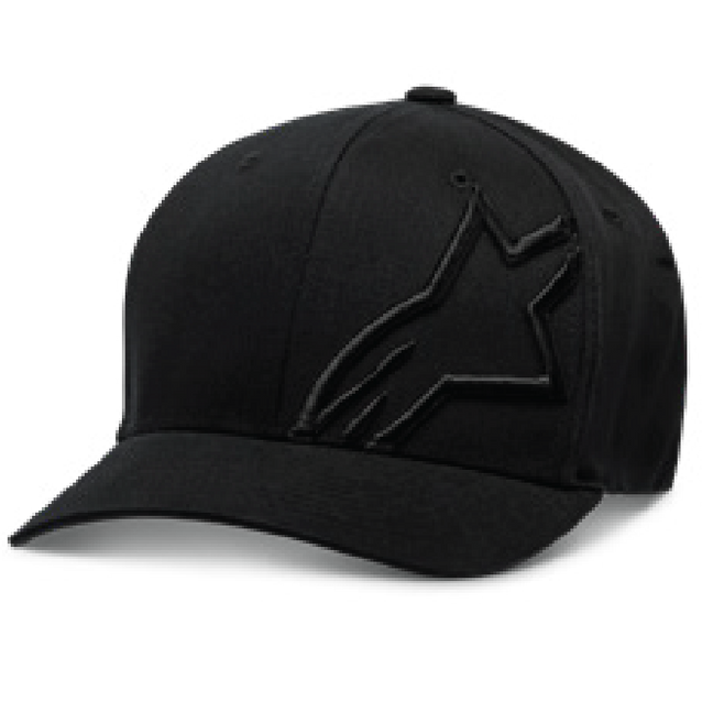 ASTARS CORP SHIFT 2 BLACK CURVED HAT