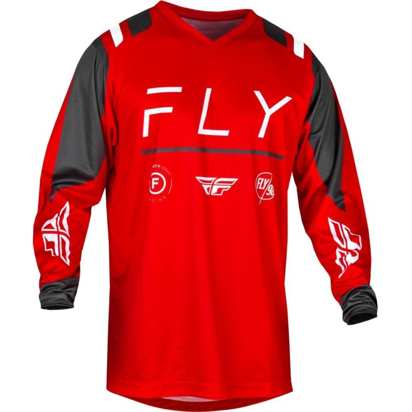 2024 F-16 Racewear - Red/Charcoal/White
