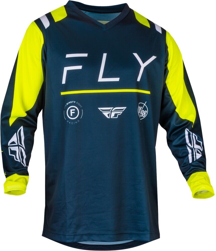 2024 F-16 Racewear - Navy/Hi-Vis/White
