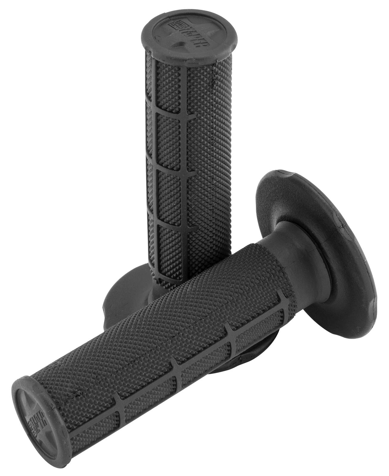 Single Density Half Waffle Grips - Black