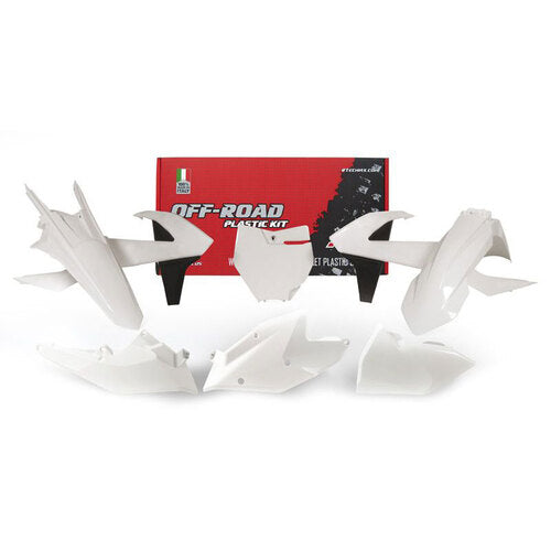 KTM 6 Piece with fork guards - White/Black