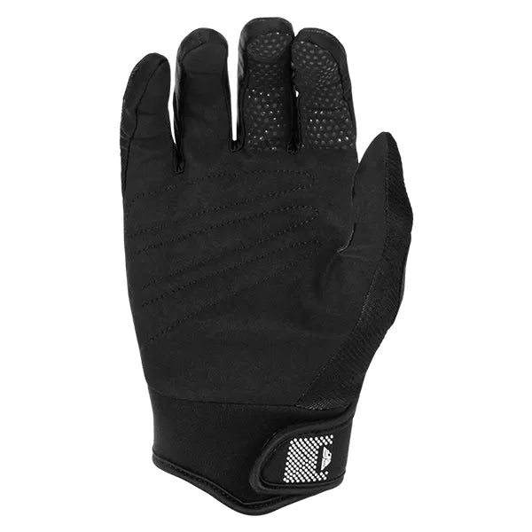 F-16 Youth Gloves- Black/White