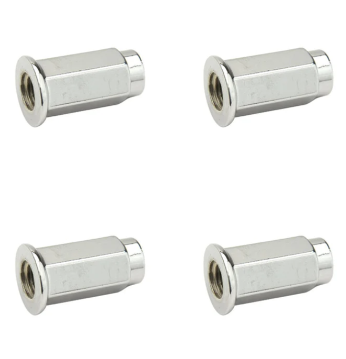 ITP Flat Base Chrome Lug Nut