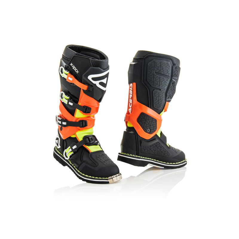 Acerbis X-Rock Stivale - Black/Orange - EMD Online