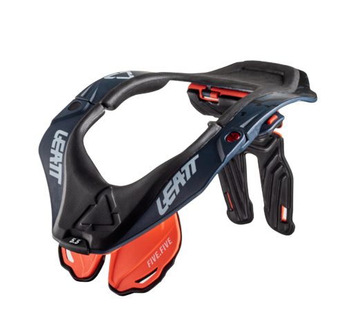 LEATT 2022 5.5 Neck Brace - Coral - EMD Online