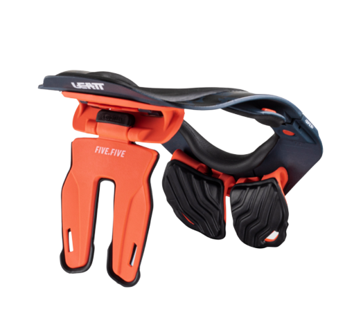 LEATT 2022 5.5 Neck Brace - Coral - EMD Online