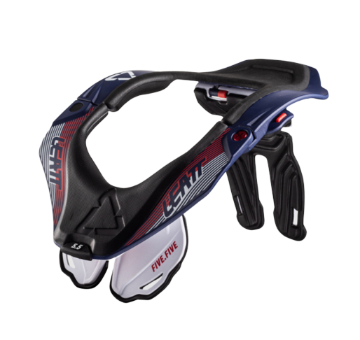 LEATT 2022 5.5 Neck Brace - Royal - EMD Online