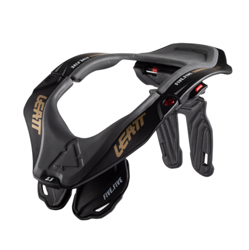 LEATT 2022 5.5 Neck Brace - Stealth - EMD Online