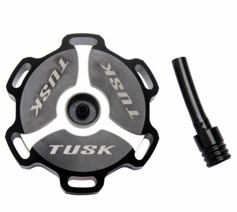 TUSK Billet Aluminium Gas Cap - Black - EMD Online