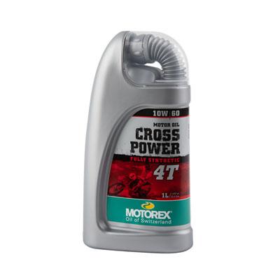 Motorex 10W/60 4T Cross Power Motor Oil - 1L - EMD Online