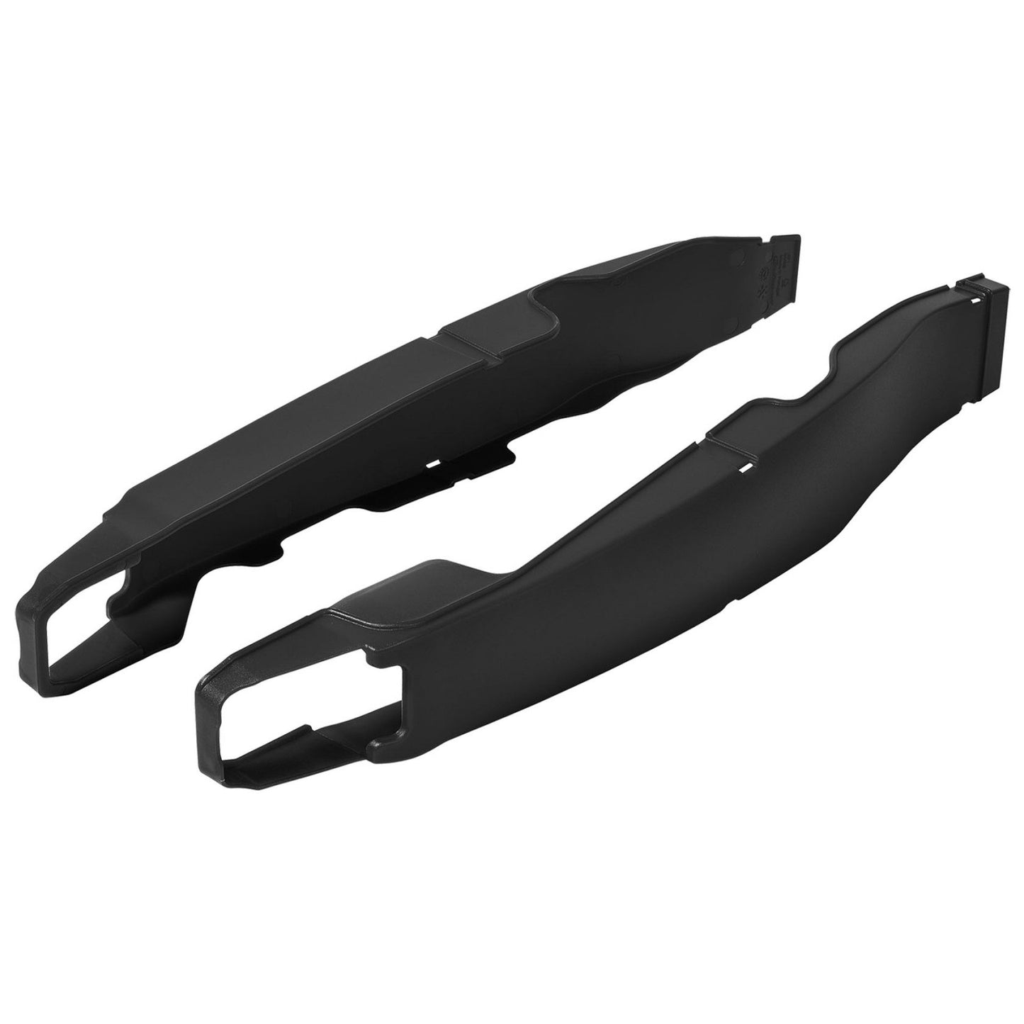 Polisport Yamaha Swingarm Guards - Black - EMD Online