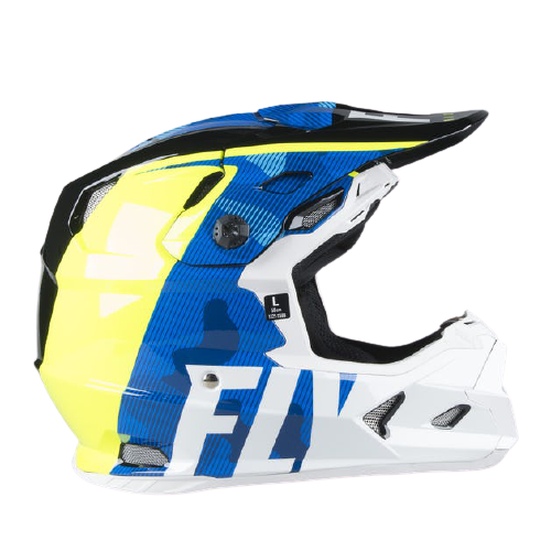 FLY Youth Toxin Transfer MIPS - Blue/Hi-Vis/White - EMD Online
