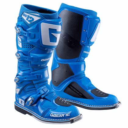 Gaerne SG12 MX - White Blue - EMD Online