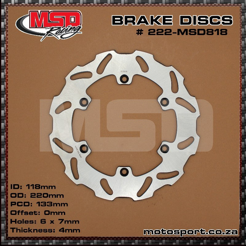 MSD Suzuki Rear Brake Disc - EMD Online