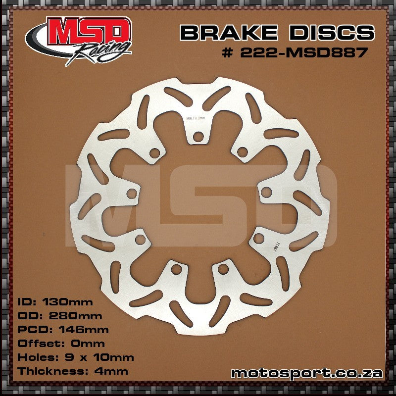 MSD Kawasaki Front Brake Disc - EMD Online