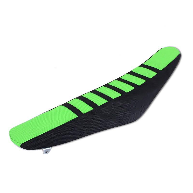 Racecraft Kawasaki Seat Cover - Green/Black - EMD Online