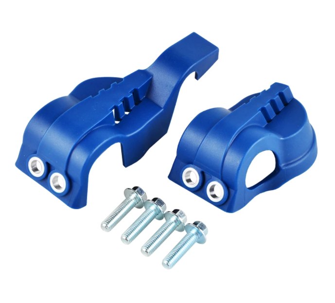 Racecraft Husqvarna Lower Fork Shoe Guard - Blue - EMD Online