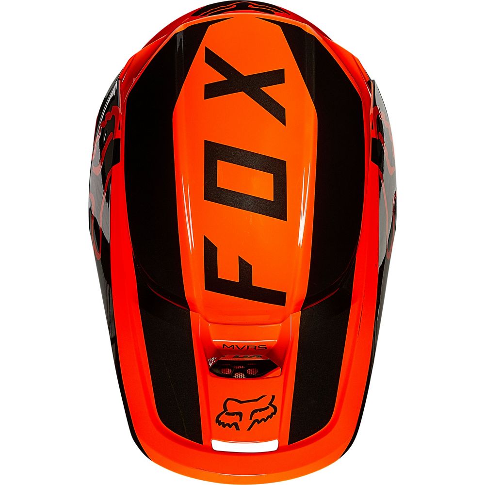 Fox Youth V1 Revn Helmet - Fluo Orange - EMD Online