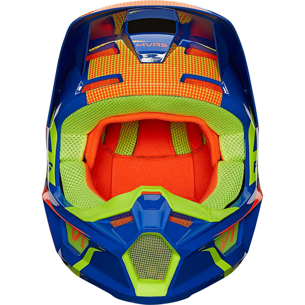 Fox Youth V1 Oktiv Helmet - Blue - EMD Online