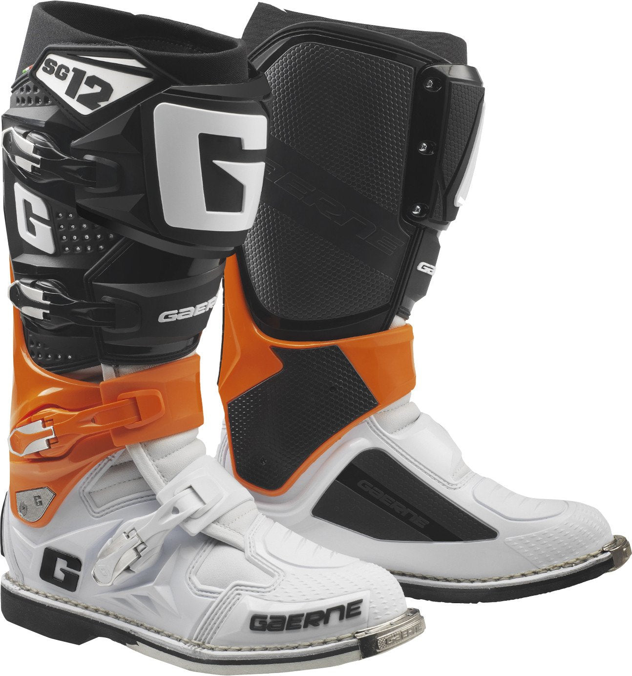 Gaerne SG 12 MX - Orange/Black/White - EMD Online