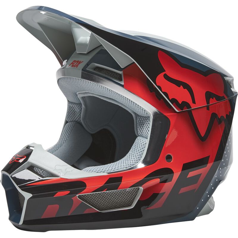 Fox V1Trice - Grey/Orange - EMD Online