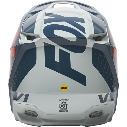 Fox V1Trice - Grey/Orange - EMD Online