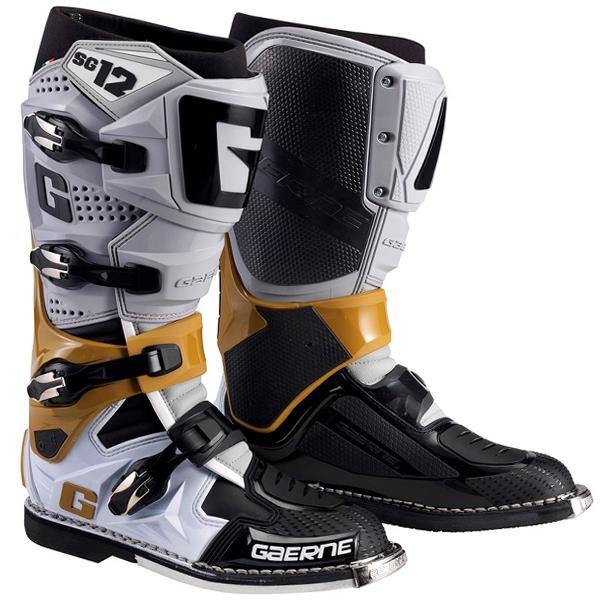 Gaerne SG 12 MX - Grey/Magnesium/White - EMD Online