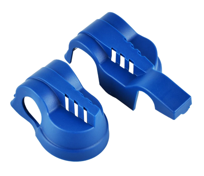 Racecraft Husqvarna Lower Fork Shoe Guard - Blue - EMD Online