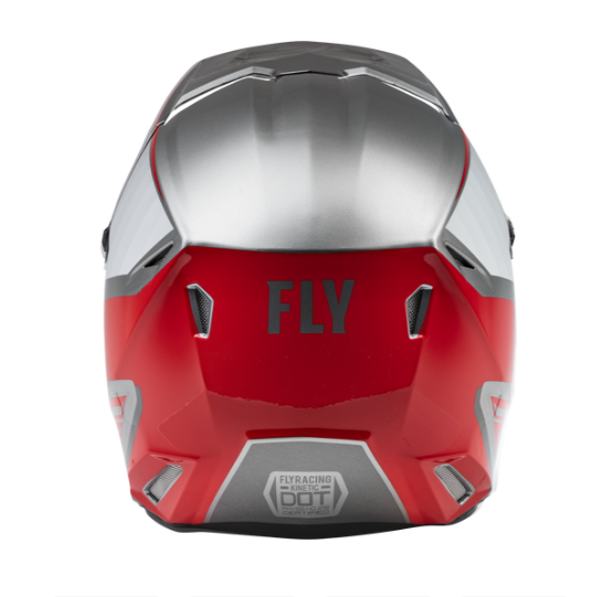 FLY Youth Kinetic Drift - Charcoal/Lite Grey/Red - EMD Online