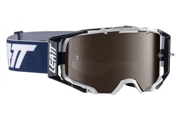 LEATT Velocity 6.5 - Ink/White - Platinum UC Tint Lens - EMD Online