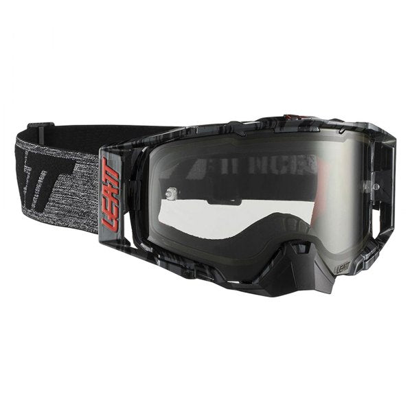 LEATT Velocity 6.5 - Brushed/Gray - Light Gray Tint Lens - EMD Online