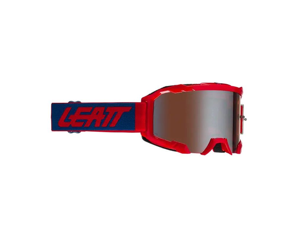 LEATT Velocity 4.5 Iriz - Red - Platinum UC Lens - EMD Online