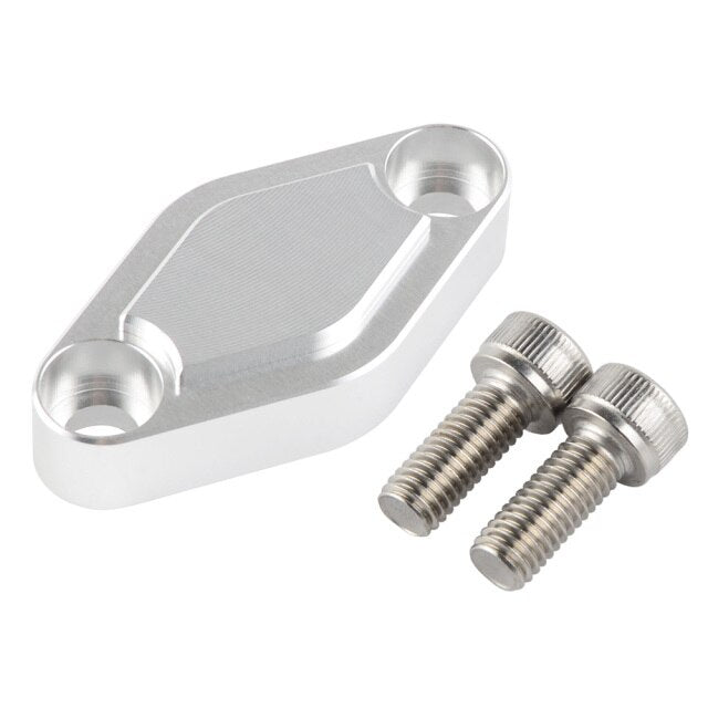 Racecraft Parking Brake Block Off Plate - Silver - EMD Online