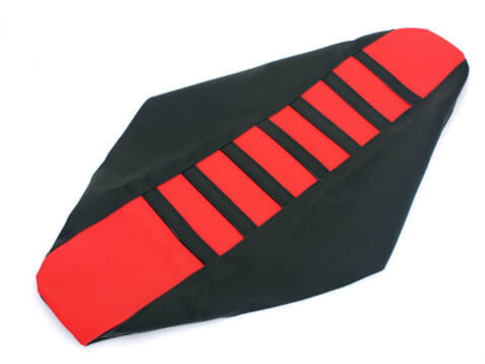 Racecraft Yamaha ATV Ribbed Gripper - Red/Black - EMD Online