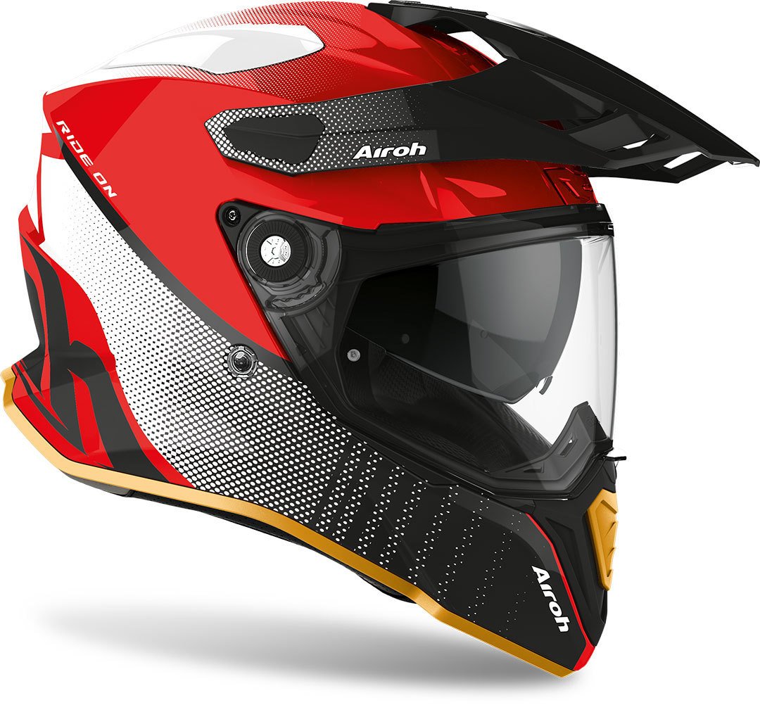 Airoh Commander Progress - Black / Red - EMD Online
