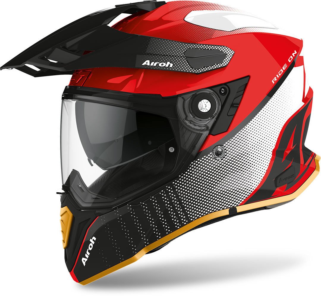 Airoh Commander Progress - Black / Red - EMD Online