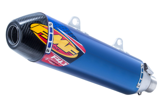 FMF Husqvarna FACTORY 4.1 RCT TITANIUM ANODIZED SL (SLIP-ON) W/ CARBON CAP - EMD Online