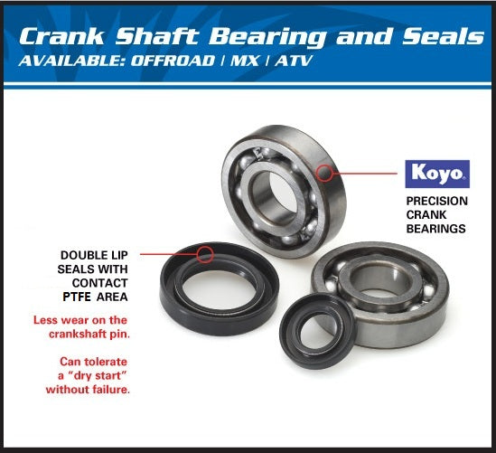 All Balls Kawasaki Crank Shaft Bearing Kit - EMD Online