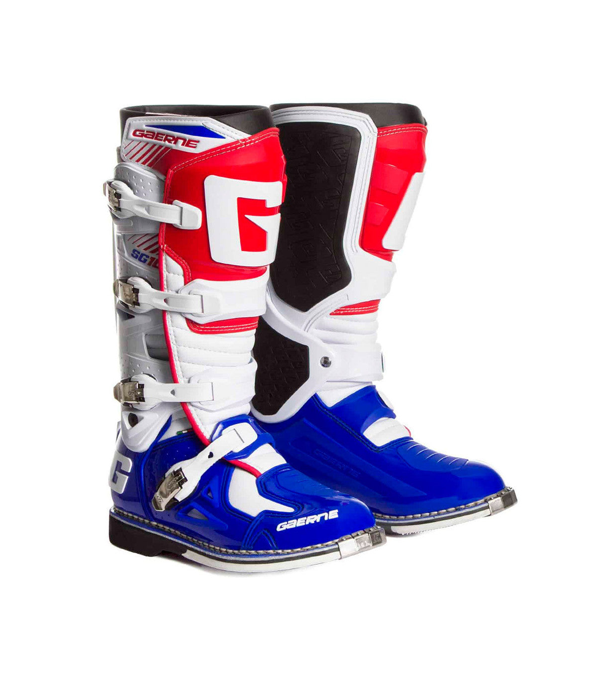 Gaerne SG10 - White/Red/Blue - EMD Online