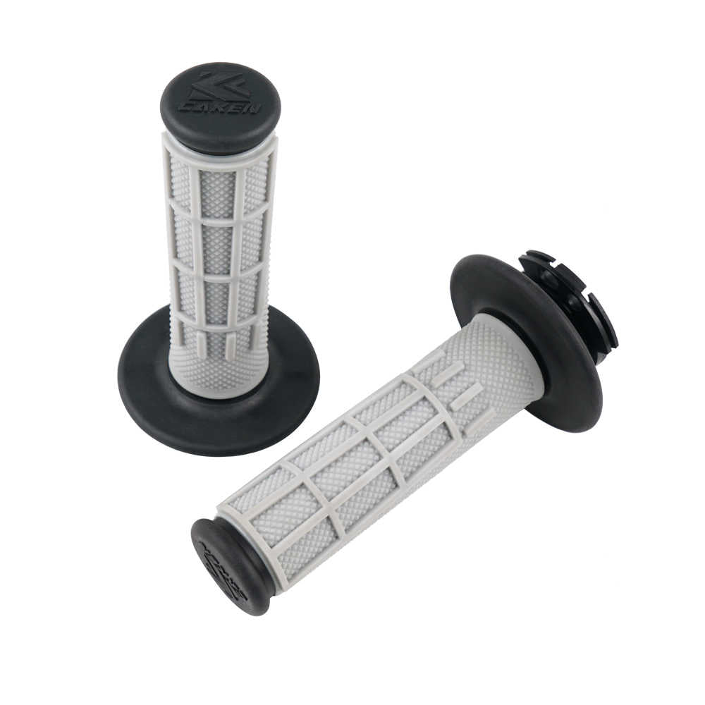 Racecraft KTM Lock On Grips - Grey/Black - EMD Online