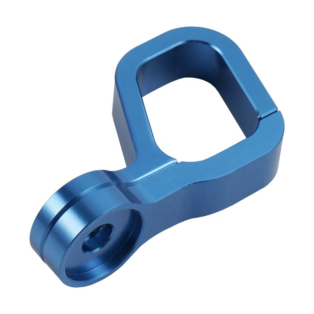 Racecraft Yamaha Front Brake Cable Clamp - Blue - EMD Online